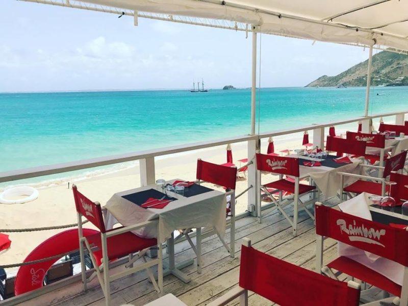 Rainbow Cafe Beach Bar St Martin St Maarten St Martin Islands